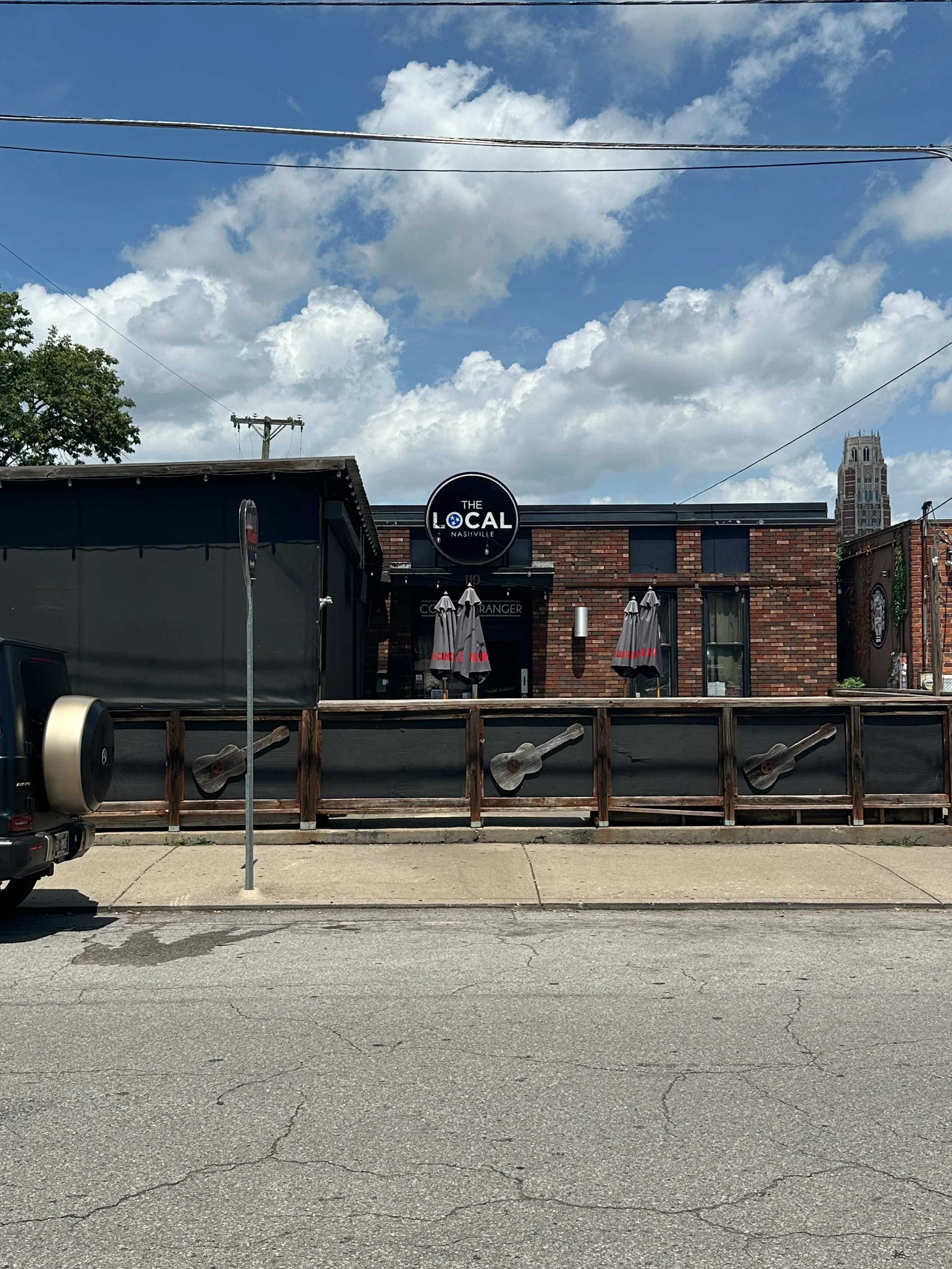 The Local music venue near West End, seen from the street